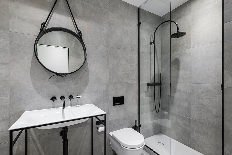 bathroom with simple design